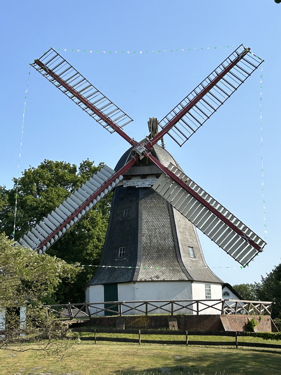 Photo: Windmühle Worpswede in Worpswede